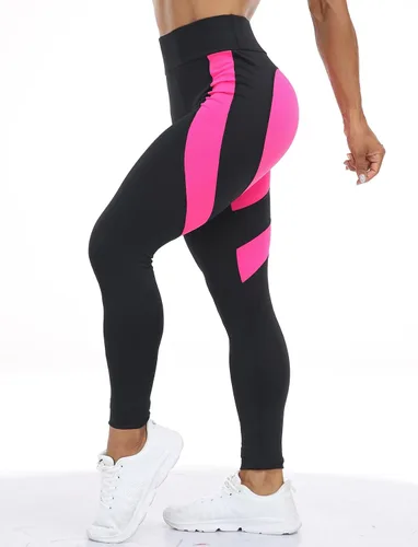 Miniatura 6 de SEASUM - Leggings de yoga para mujer, con retazos en forma de corazón y cintura alta, para entrenamiento, acondicionamiento físico, gimnasio