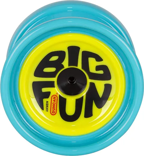 Miniatura 6 de Duncan Toys Big Fun - Yoyó color aguamarina, sin respuesta, yoyó de nivel profesional, rodamiento cóncavo