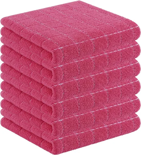 Miniatura 54 de Homaxy Paños de cocina 100% algodón de felpa, toallas de cocina ultra suaves y absorbentes para la cocina, adecuadas para secar y lavar platos