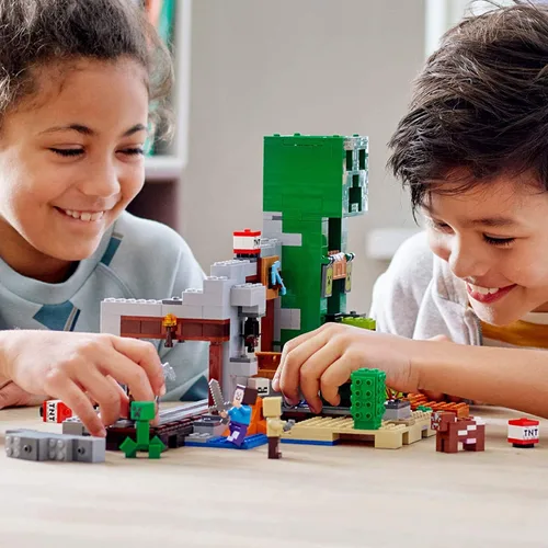 Miniatura 5 de LEGO Minecraft The Creeper Mine 21155 Kit de construcción (834 piezas)