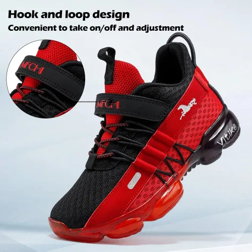 Miniatura 4 de VITUOFLY Boys Sneakers Kids Running Shoes Girls Mesh Fitness Shoe Indoor Training Sneaker Lightweight Outdoor Sports Athletic Tennis Shoes for