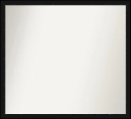 Miniatura 81 de Amanti Art Espejo de baño negro para sobre fregadero, 22 x 22 pulgadas, espejo de tocador cuadrado estrecho negro Avon, marco de madera casual