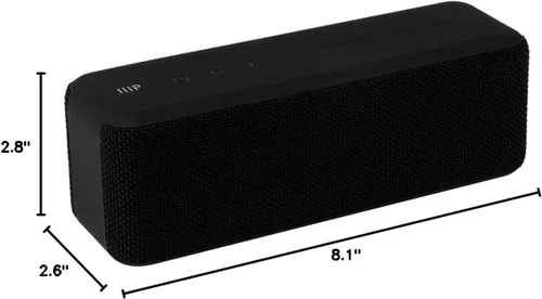 Miniatura 7 de Monoprice Harmony Note 200 Altavoz Bluetooth portátil IPx7, impermeable, TWS, micrófono integrado para llamadas de voz, auxiliar de 0.138 in