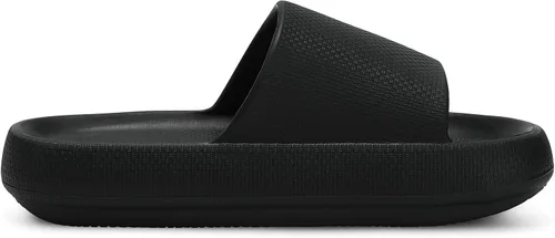 Miniatura 5 de welltree Sandalias antideslizantes para mujeres y hombres, sandalias antideslizantes para baño y ducha, suela gruesa suave para interiores