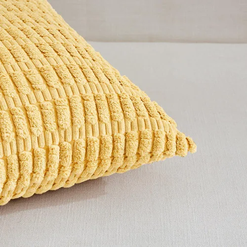 Miniatura 46 de Fancy Homi - Paquete de 2 fundas de almohada decorativas de color taupe de 22 x 22 pulgadas para sala de estar, sofá, cama, estilo rústico, bohemio