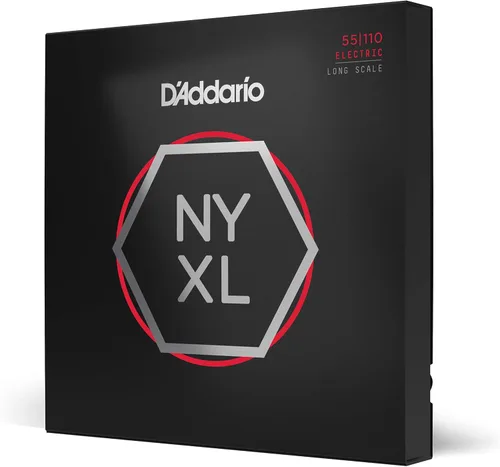 Miniatura 11 de D'Addario Cuerdas para Bajo, NYXL Niquelado, NYXL32130, Calibre Regular Ligero 45-100, Escala Larga, Juego de 6 Cuerdas, Paquete de 1