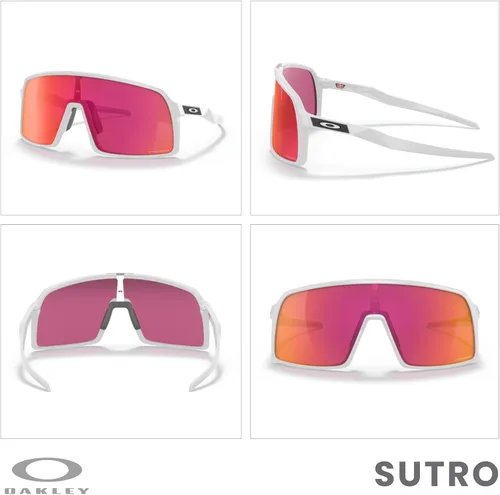 Miniatura 10 de Oakley Sutro OO9406 / OO9462 - Lentes de sol para hombre, kit de correa de accesorios, bolsa de microfibra