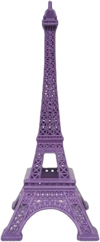 Miniatura 10 de AOLI Estatuas de estilo de la Torre Eiffel de París de Francia, modelo Landscrape, escultura (12.6 in, 3 colores)