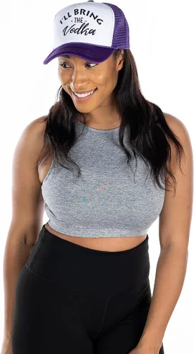 Miniatura 7 de Funky Junque Gorra de béisbol de malla para mujer, para despedida de soltera