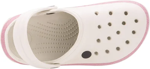 Miniatura 4 de Olivia Miller Zapatos para niños, Pink Skies Collide Glitter Slip-On Niñas Zuecos Plataforma Slide Sandalias