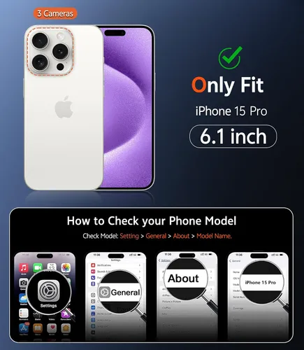 Miniatura 1303 de FNTCASE Funda para iPhone 13 Pro-Max: Fundas magnéticas transparentes compatibles con Magsafe Slim anti amarillamiento protección contra caídas