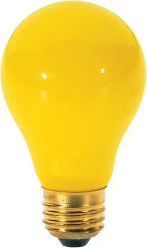 Miniatura 3 de Satco S3859 - Bombilla amarilla incandescente A19 de 40 vatios