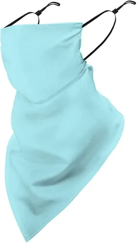 Miniatura 36 de Bufanda triangular reutilizable con cinta elástica para las orejas, protección solar UV