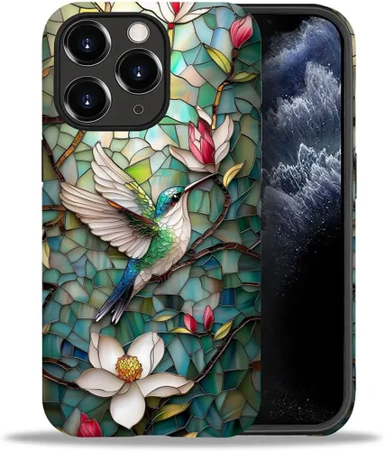 Miniatura 56 de DAIZAG Funda compatible con iPhone 11, hermoso color arena, patrón completo, carcasa rígida híbrida de plástico TPU + funda de protección