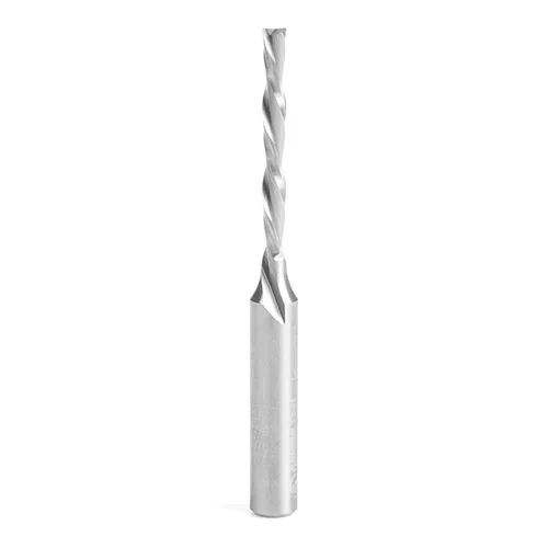 Miniatura 3 de Amana Tool - 46032 Carburo sólido CNC de corte de espuma espiral de extremo de bola de corte hacia arriba 1/4 de diámetro x 2-1/4 x