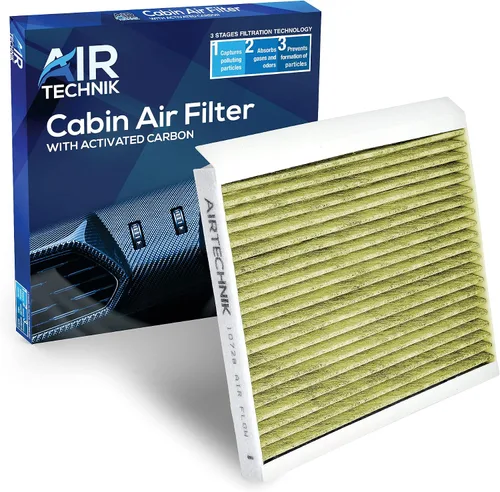 Miniatura 9 de AirTechnik CF10728 Filtro de aire de cabina con carbón activado Compatible con selectos 2007-2020 Hyundai Accent, Elantra, Elantra Coupe, Elantra