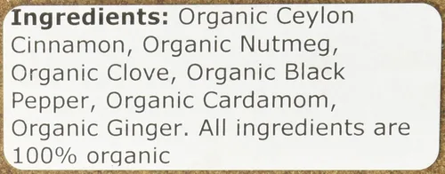 Miniatura 3 de Indus Organics Auténtica mezcla india de especias en polvo Chai Masala, tarro de 8 onzas, calidad premium, alta pureza, recién empaquetada