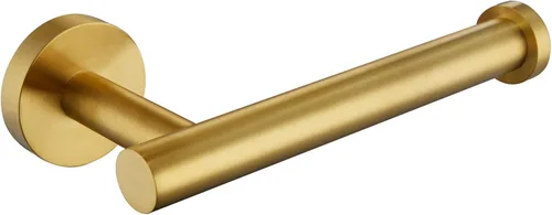Miniatura 14 de APLusee Soporte de papel higiénico de níquel cepillado, soporte de papel higiénico de acero inoxidable 304 para pared de baño, dispensador de rollos