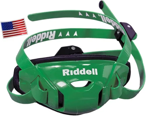 Miniatura 5 de Riddell SpeedFlex Hard Cup Cam-Loc Chinstrap + calcomanía para casco de la bandera de Estados Unidos