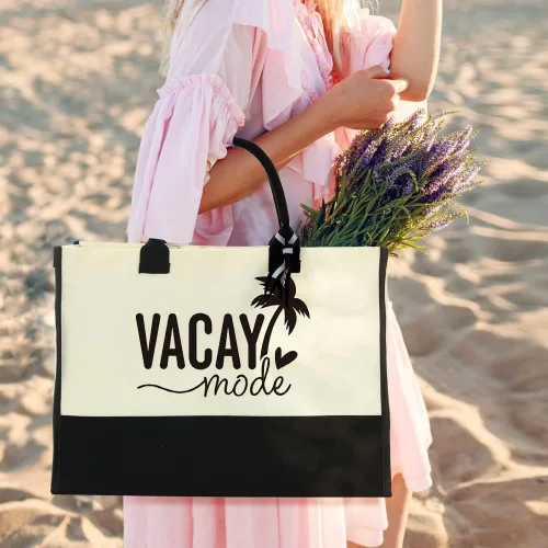 Miniatura 4 de Weekend Bags for Women Travel Canvas Bag Beach Bag Tote Girls Trip Gifts Large Handbags for Friends Female Girlfriend Besties