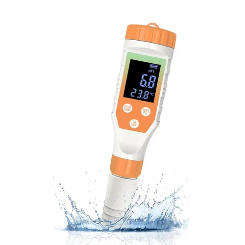 Probador de agua de hidrógeno 7 en 1, medidor digital de temperatura de sal TDS EC ORP para agua potable, agua filtrada, jugo, café, probador de