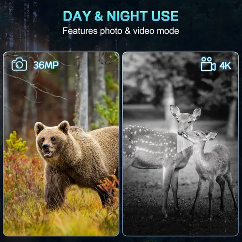 Miniatura 4 de Gafas de visión nocturna, prismáticos Profey 4K de visión nocturna para adultos, gafas de visión nocturna recargables para caza y seguridad, tarjeta
