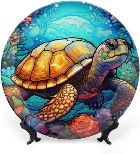 Miniatura 10 de Platos decorativos, diseño de acuarela de calabaza otoñal, placa de exhibición para el hogar, oficina, cocina, decoración de mesa, platos de Otoño