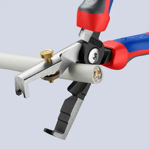 Miniatura 6 de KNIPEX Herramientas, 13 62 180 StriX Aislamiento Strippers Cable Tijeras Alicates de Corte, 7.25 Pulgadas