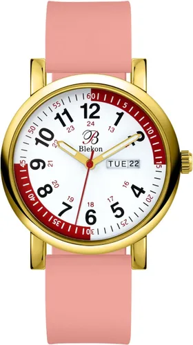 Miniatura 19 de Pulsometer Nurse Watch with Secondhand – Scrub Matching Band Colors for Medical Professionals – Super Easy to Read Dial w/Day and Date Indicator