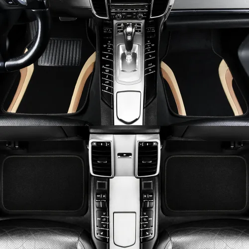 Miniatura 2 de CAR PASS - Tapetes para el piso del automóvil, deportivos, de cuero, universales e impermeables, aptos para sedanes, automóviles, camiones medianos