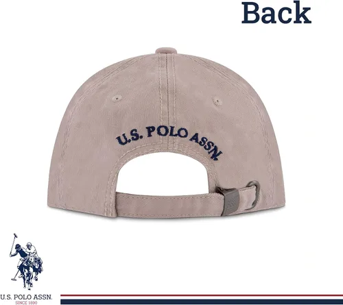 Miniatura 3 de U.S. Polo Assn. Small Polo Pony Logo Baseball Hat, 100% Cotton, Adjustable Cap