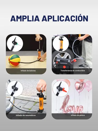 Miniatura 8 de SMART JERRY - Bomba de sifón para gasolina, bomba de transferencia de fluidos automotriz, kit de bomba anticongelante RV, bomba de transferencia