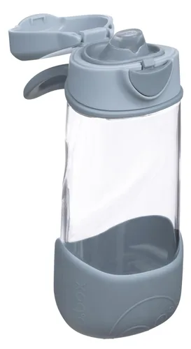 Miniatura 14 de b.box Botella de agua deportiva de 15 onzas para niños, para la escuela, deportes, guardería, diseño sin popote para una fácil limpieza, a prueba