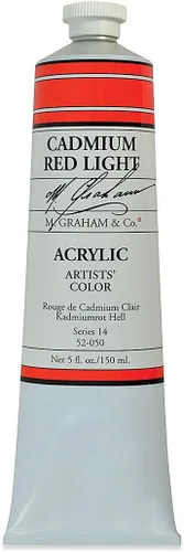Miniatura 36 de M. Graham - Pintura acrílica de tubo de 2 onzas, carmesí Alizarin Alizarin Crimson
