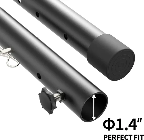 Miniatura 6 de Elevadores de mesa plegables para mesas plegables, patas rectas/dobladas, extensiones de patas de mesa plegables duraderas, 4 niveles/alturas