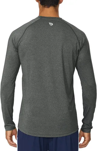 Miniatura 3 de Camisas Baleaf de manga larga para correr, para entrenamiento de atletismo, para hombre