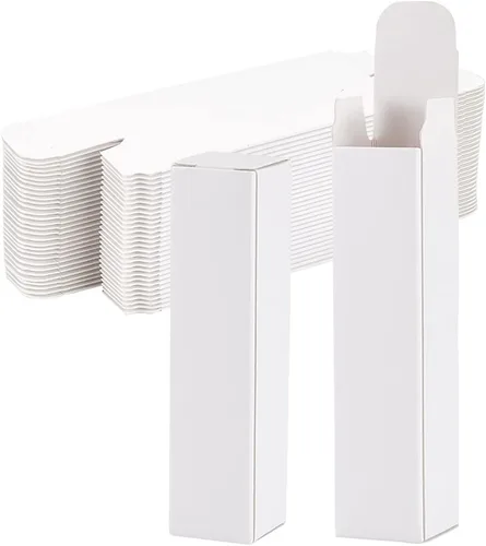 Miniatura 21 de BENECREAT Paquete de 30 cajas rectangulares de papel kraft marrón de 3.3 x 2.3 x 1 pulgadas con ventana transparente para regalos de boda, fiesta