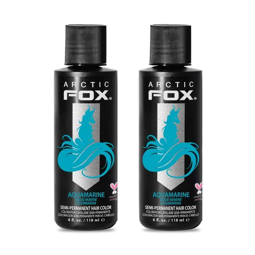 Miniatura 61 de ARCTIC FOX - Tinte de color semipermanente para cabello vegano y libre de crueldad, color amarillo intenso (4 onzas líquidas, Cosmic Sunshine)