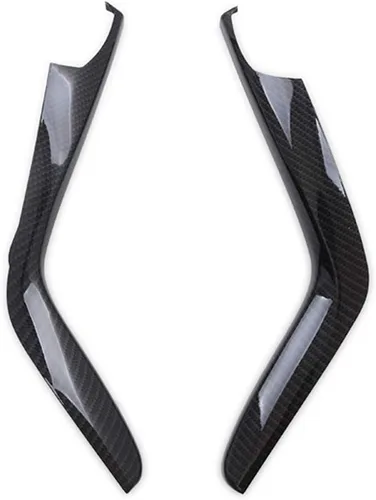 Miniatura 7 de Kadore Tira de moldura de palanca de cambios interior de fibra de carbono para Honda Civic 10ª generación LHD 2016 2017 2018 2019 2020 2021