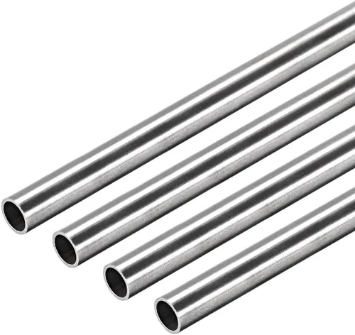 Miniatura 16 de uxcell Tubo redondo de acero inoxidable 304 0.276 in OD 0.016 in espesor de pared 9.843 in de longitud Tubo recto sin costura 4 piezas