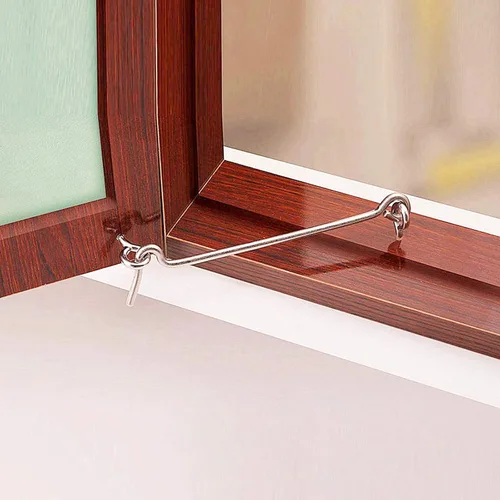 Miniatura 6 de 4 ganchos de cabina de 1.5 pulgadas, pestillo de puerta, puerta giratoria para ventana, con tornillos de montaje