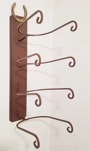 Miniatura 2 de Soporte para sombreros de herradura clásica de cuatro niveles de fabricación estadounidense CT