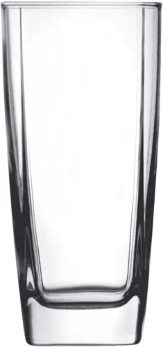 Miniatura 3 de Circleware 40170 Cosmo - Juego de 4 vasos altos de base pesada, vasos para bebidas de té helado, cristalería para agua, jugo, cerveza y decoración