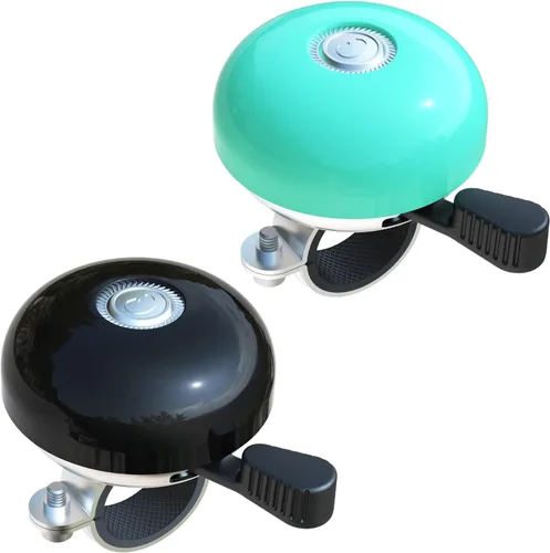 Miniatura 13 de Greallthy Campana de bicicleta clásica para adultos y jóvenes, campana de bicicleta para manillar para adultos, accesorios de campana de bicicleta