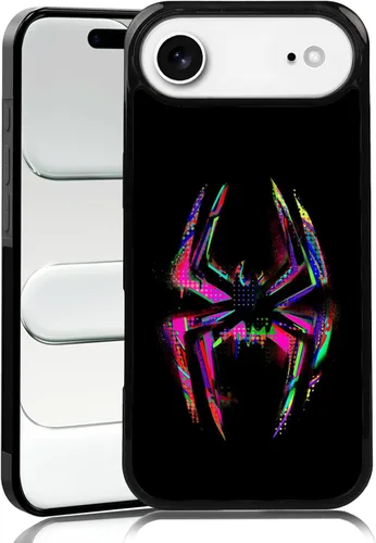 Miniatura 21 de Morales Punk Gwen - Funda protectora para iPhone 11 Pro, Spiderverse negro TPU a prueba de golpes, funda protectora para iPhone, linda funda