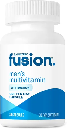 Bariatric Fusion Multivitamínico bariátrico One Per Day con hierro para hombres | con vitaminas de apoyo para la próstata y el corazón* | Bypass