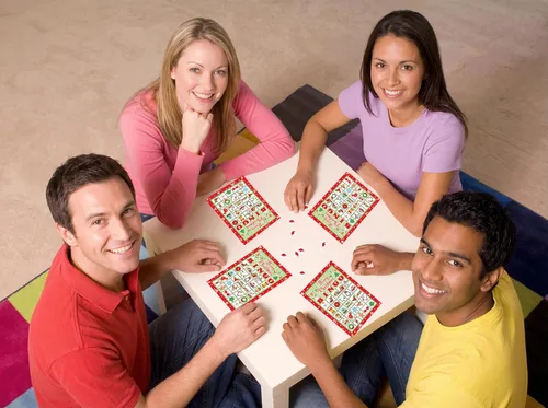 Miniatura 8 de Moon Boat 40 Jugadores Juegos de Bingo de Navidad Navidad Vacaciones Invierno Suministros Favores