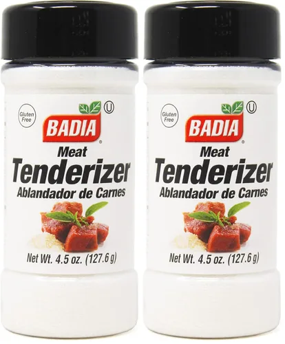 Miniatura 6 de Badia Ablandador de carne, 4.5 oz - Mezcla de enzimas sin condimentar para cortes tiernos de carne de res, cerdo, aves de corral