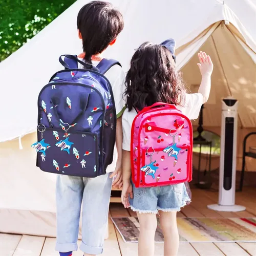 Miniatura 3 de CiciBear Paquete de 24 llaveros de tiburón – Cumpleaños de niños, verano, decoración de fiesta de vacaciones en la playa para invitados y baby