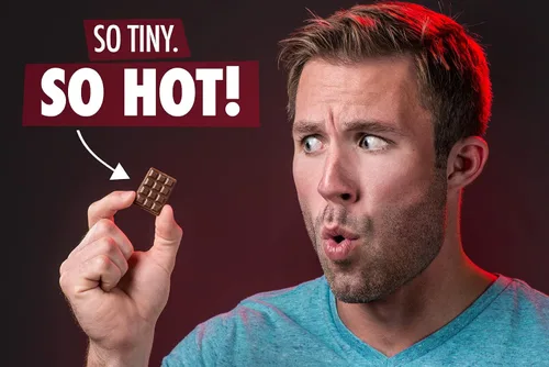 Miniatura 2 de Paquete de dulces más picantes del mundo: Toe of Satan, Lil Nitro y la barra de chocolate más picante del mundo